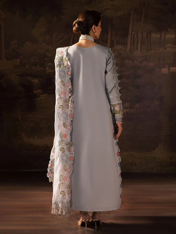 Parishay 3Pc Embroidered Luxury Lawn Suit ET-09